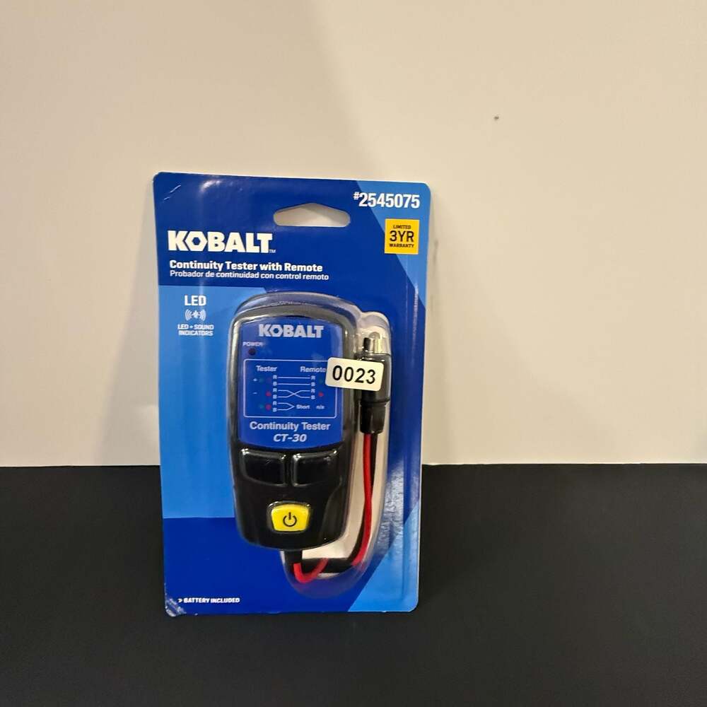 Kobalt Continuity Tester with Remote CT-30 Item #2545075‎ - Picture 7 of 7